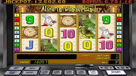 Игровой автомат Alice In Wonderland  играть бесплатно